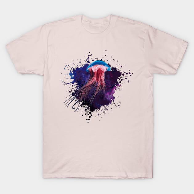 Jellyfish T-Shirt by Scailaret